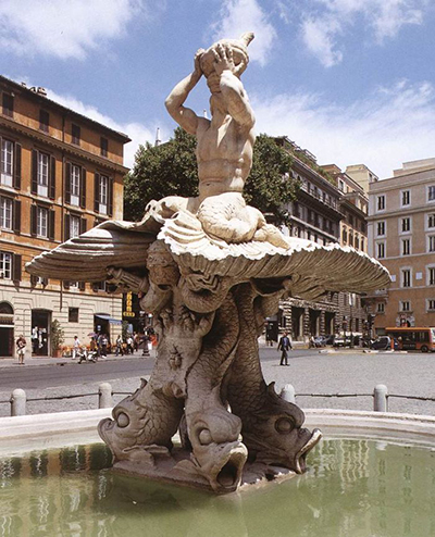 Fontana del Tritone Gian Lorenzo Bernini